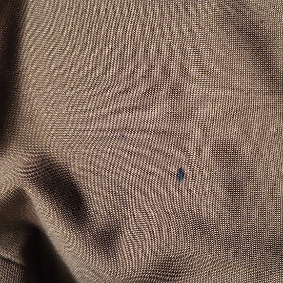 Nike grey/orange zip up athletic sweater - Picture 4 of 5